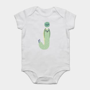 Letter J Baby Bodysuit